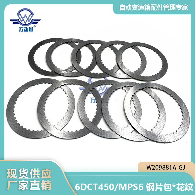 W209881A-GJ 6DCT450MPS6 钢片包花纹